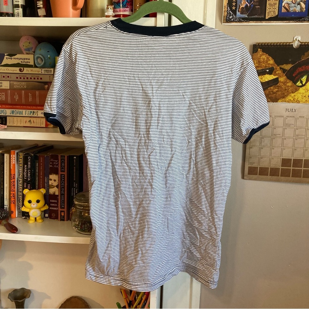 Striped Italy Ringer Tee - Picture 5 of 9